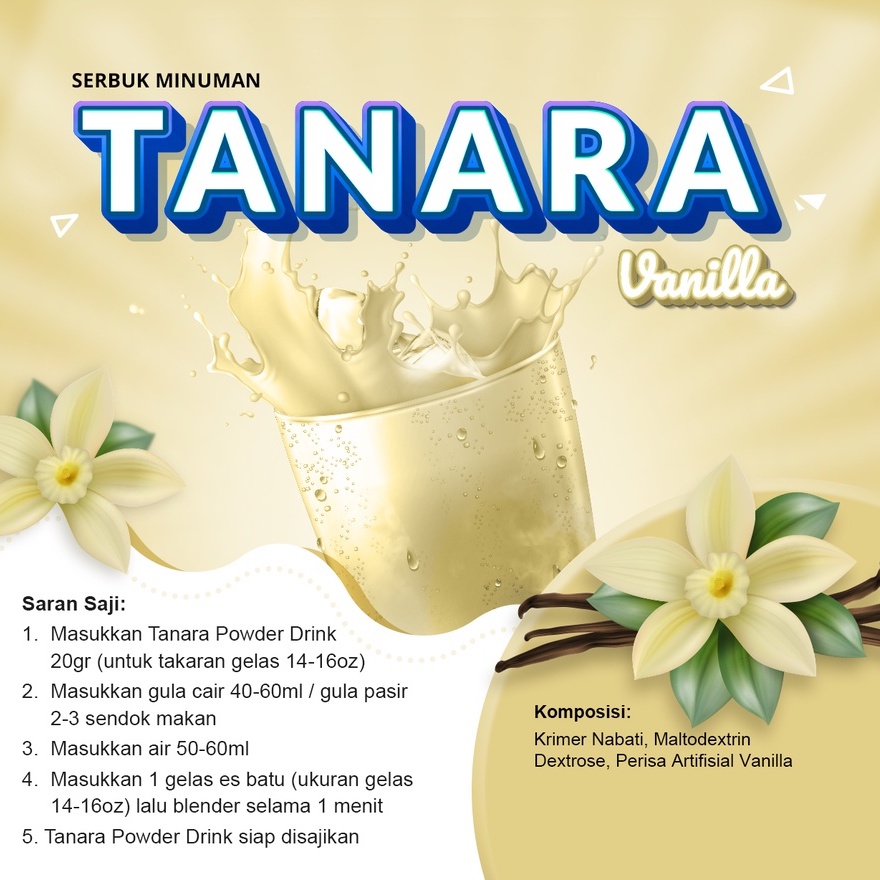 

Bubuk Vanilla 1kg - Distributor Serbuk Minuman Bubble Drink dan Thai Tea - bp