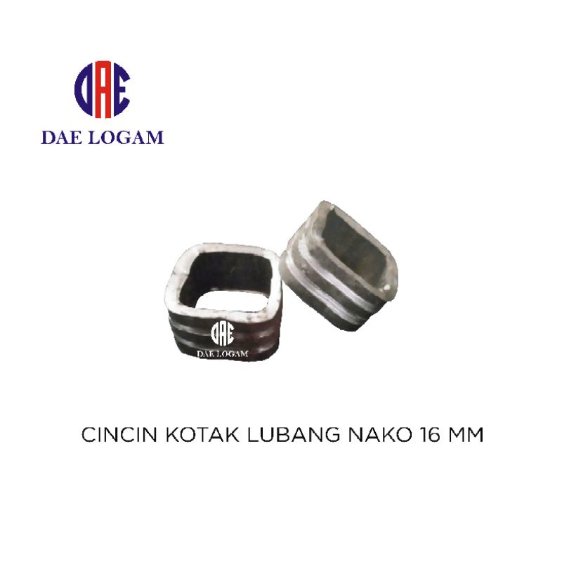 Ornamen / Aksesoris Pagar Besi Cincin Nako 16 mm