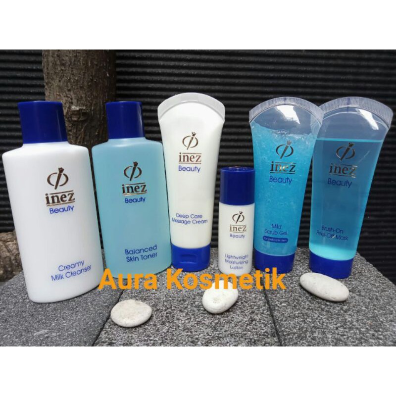 ❤️GROSIR❤️ INEZ Paketan Facial Wajah for Oily Skin/Dry Skin+Free Gift Cantik