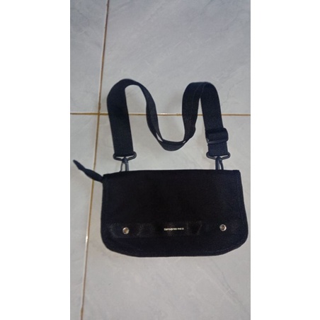 Sling bag Samsonite red preloved/second/bekas