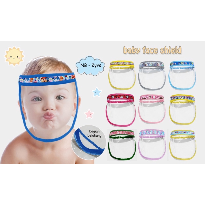 face shield bayi