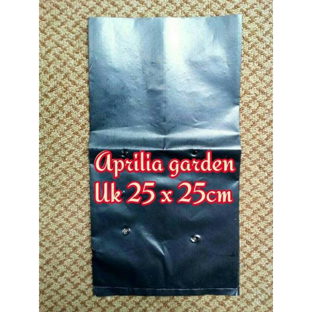 Polybag/plastik Tanaman Ukuran 25x25cm @500gr