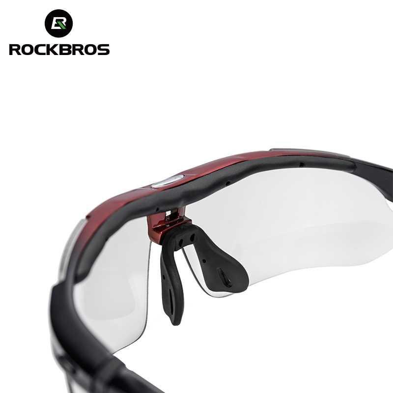 Rockbros Kacamata Sepeda Polarized dengan 5 Lensa Myopia - 0089 ( Mughnii )