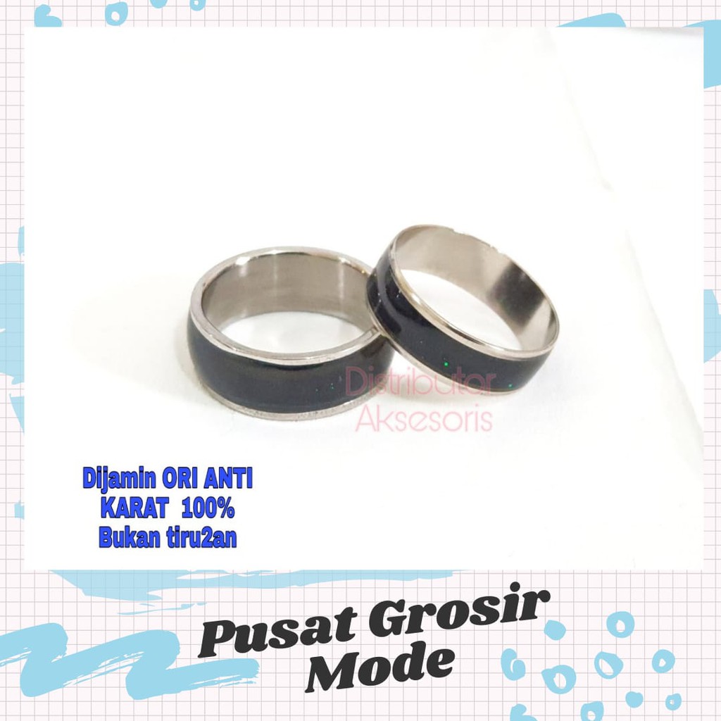 Cincin Mood Bisa Berubah Warna Sesuai Mood Atau Suasana Hati PGM CT81