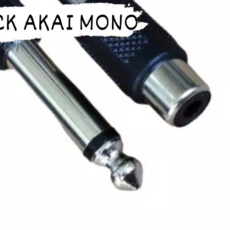 JACK AKAI MONO / I RCA AKAI / COVER RCA PLASTIK | SAMBUNGAN AUDIO | ADAPTER JACK | TETTA SHOP