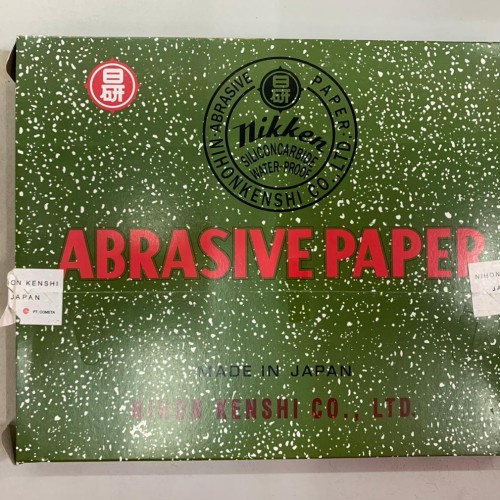 AMPLAS KERTAS NIKKEN / Amplas Air / Abrasive Paper Waterproof Merk Nikken / Amplas Nikken Grid # 60 80 100 120 150 180 220 240 320 360 400 600 800 1000 1500