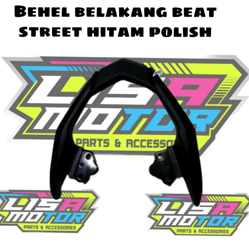 BEHEL BELAKANG BEAT STREET/PEGANGAN BELAKANG BEAT S HITAM