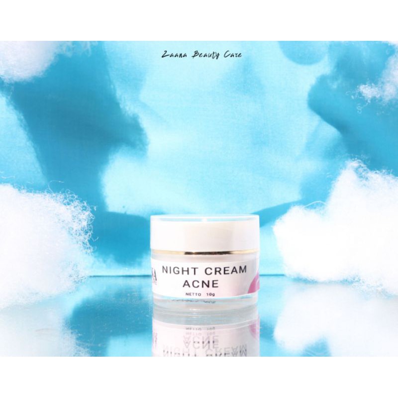 Night Cream Acne Zaana Beauty Care
