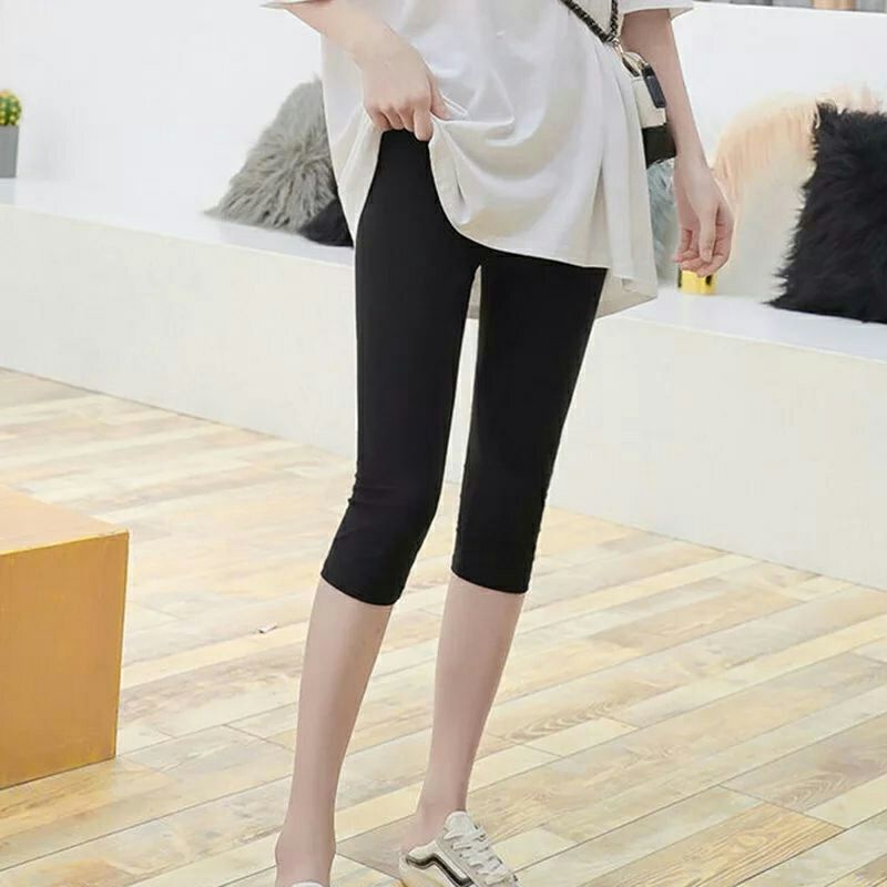 Legging Standar 7/8 bahan spandex / Legging Standar Bawah Lutut