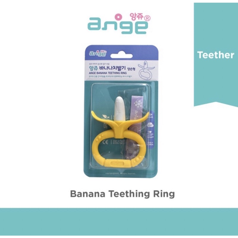 Ange Banana Teether Ring - Gigitan Bayi