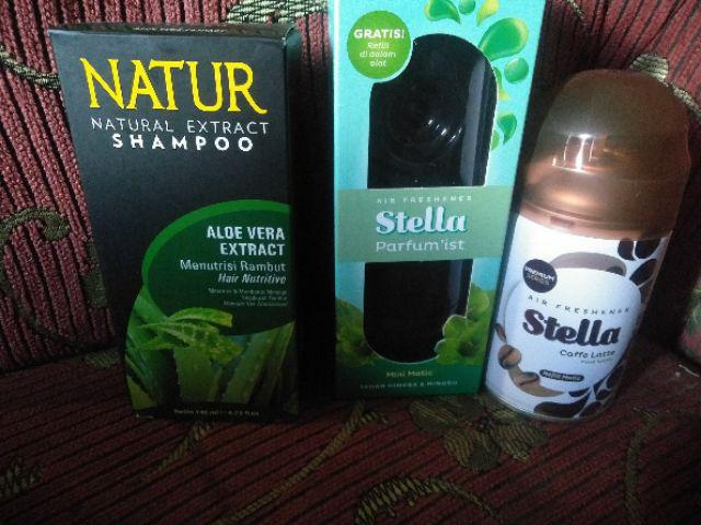Pengharum Ruangan Stella Matic Coffe Latte 225ml Refill