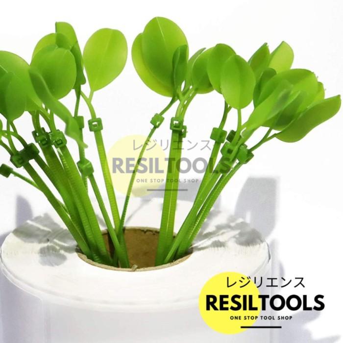 

PER100 Kabel Ties Daun 15 cm Tis Tie Pengikat Pohon Tanaman Hias Kebun