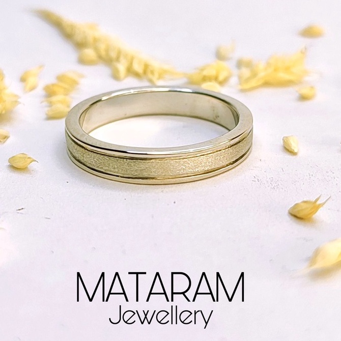 Cincin Kawin Kraksaan Palladium Kadar 5% - - Bebas Request Model Cincin Custom By Mataram Jewellery 