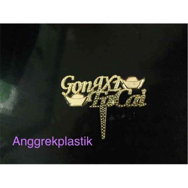 tusuk kue imlek topper imlek