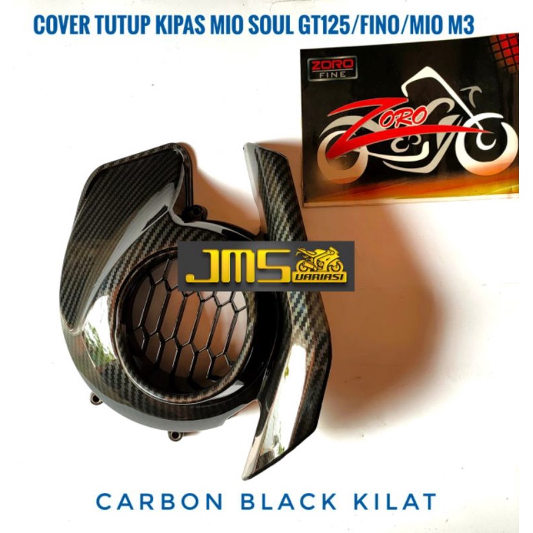 cover tutup carbon cvt filter hawa kipas sambungan cvt/keong cvt plus cover knalpot miom3 mioz125 soul GT 125