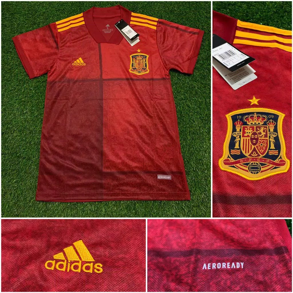 JERSEY SPANYOL GRADE ORI - JERSEY BOLA SPANYOL GRADE ORI - KAOS KAKI SPANYOL