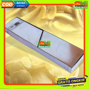 Parutan keripik pengiris kripik singkong kentang pisang Stainless