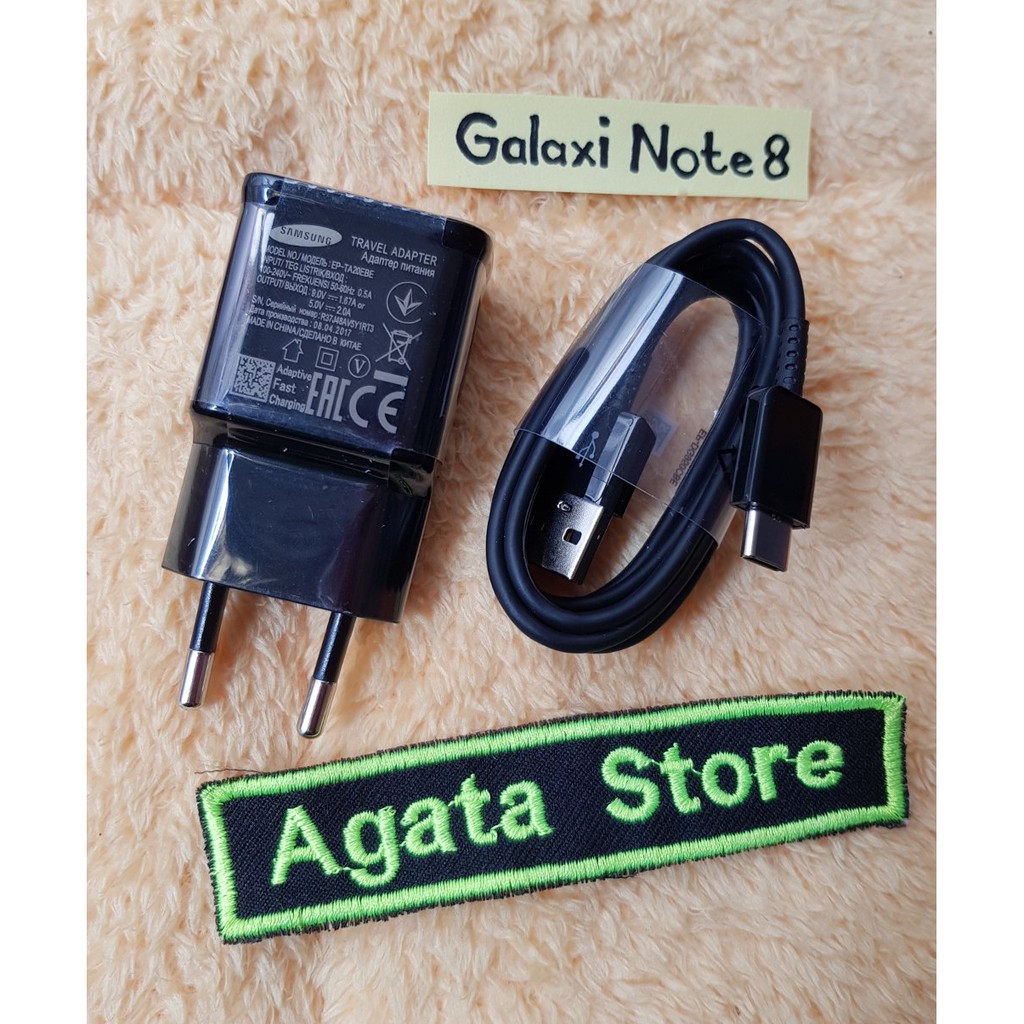 Charger Samsung Galaxy Note 8 Original Fast Charging Type C - Charger Samsung Note 8 S8 Plus Tipe C