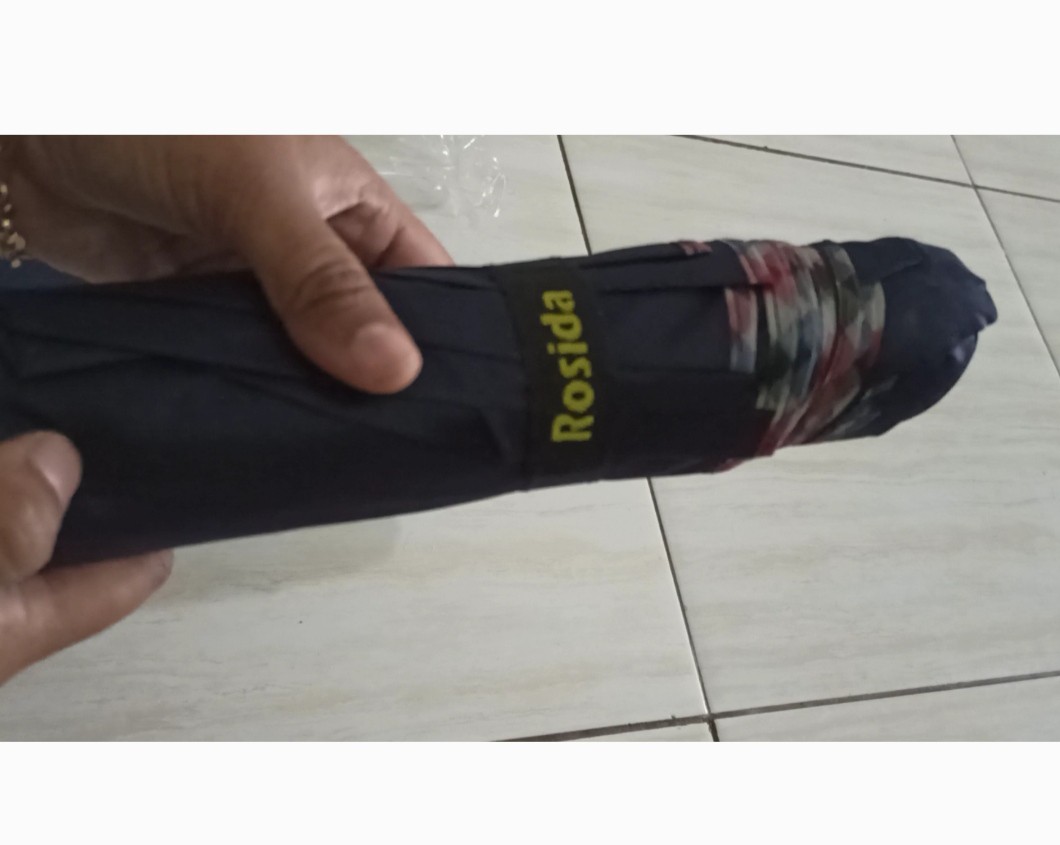 Payung Lipat 3 Jumbo Polos Besar Rosida