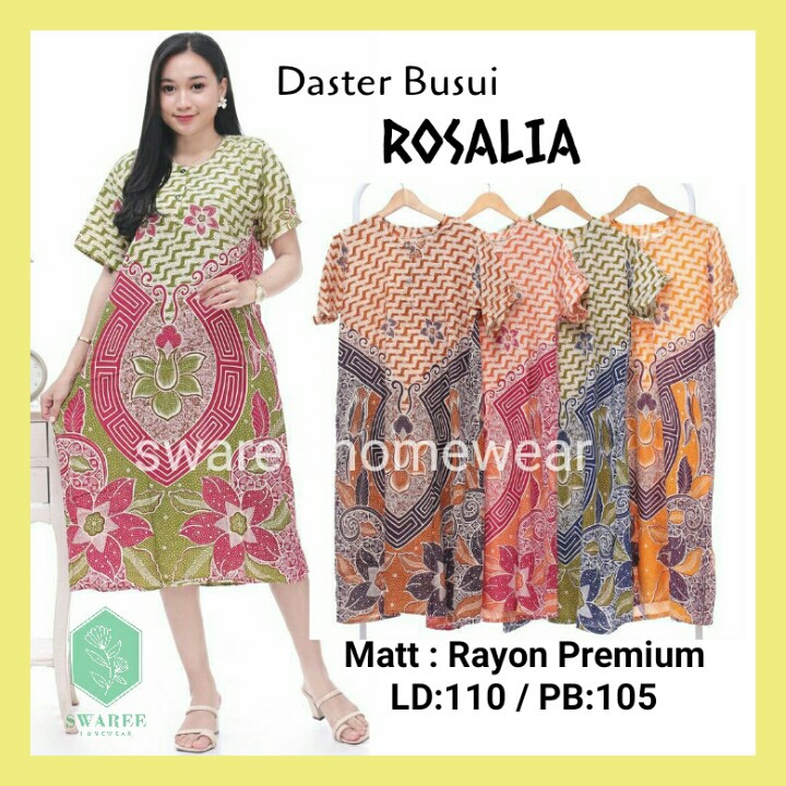 Baju Daster Murah Kekinian Batik Pekalongan Baju Wanita Modern Daster Busui Rayon Batik Wanita