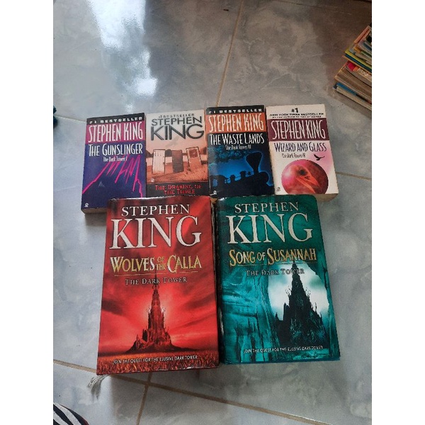 Novel Import Series Lengkap THE DARK TOWER 1-6 by Stephen King