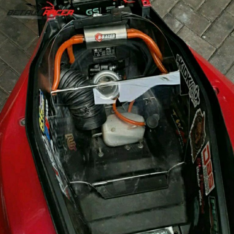 Cover Downdraft bagasi Nmax, Aerox New/Old cover bagasi downdraft Aerox Nmax