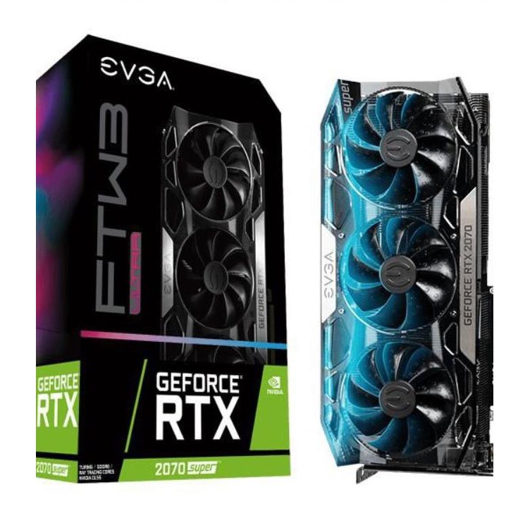 Vga Card / Vga Rtx 2070 Super / Evga Rtx-2070 Super Ftw3 Ultra 8Gb Gdd