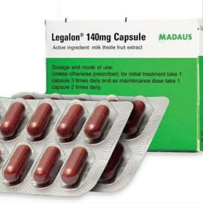 Legalon 140mg Capsule (30 capsules)