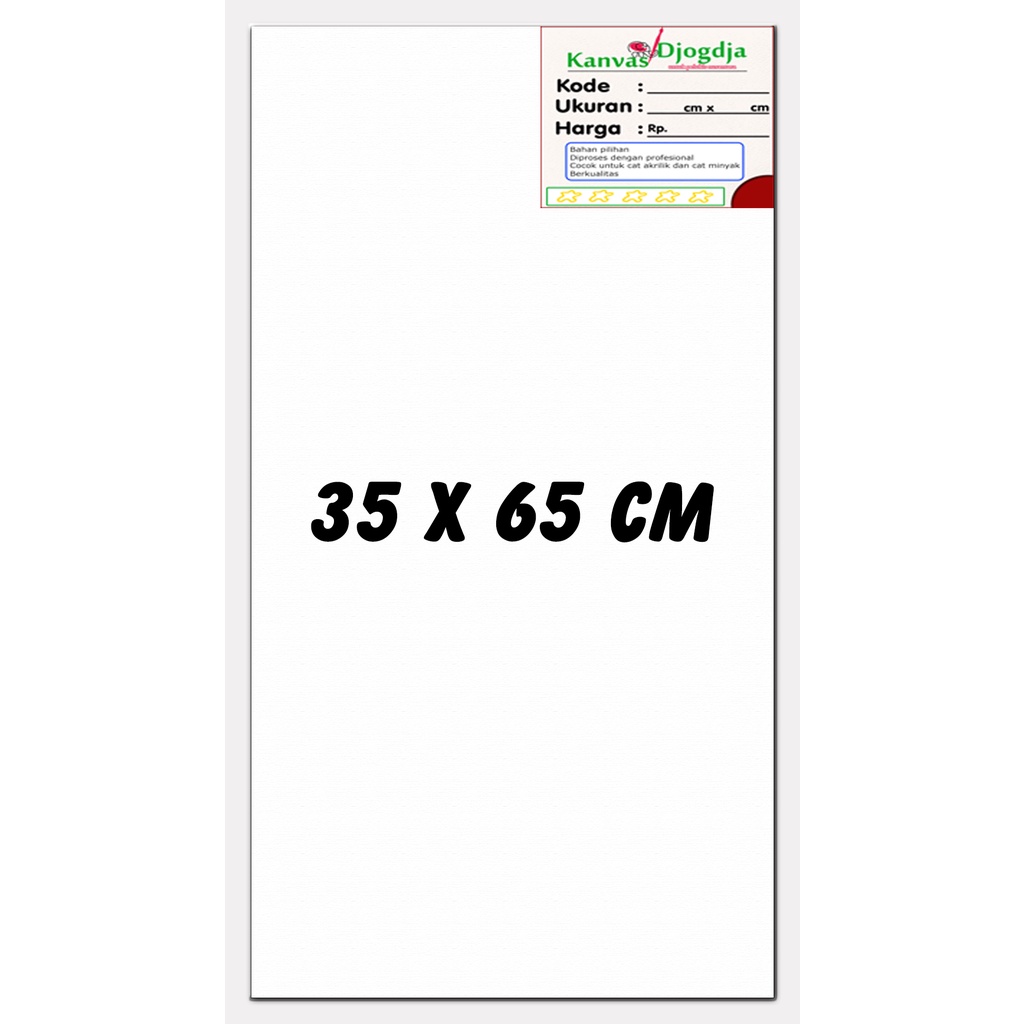 

Kanvas span premium ukuran 35 cm x 65 cm
