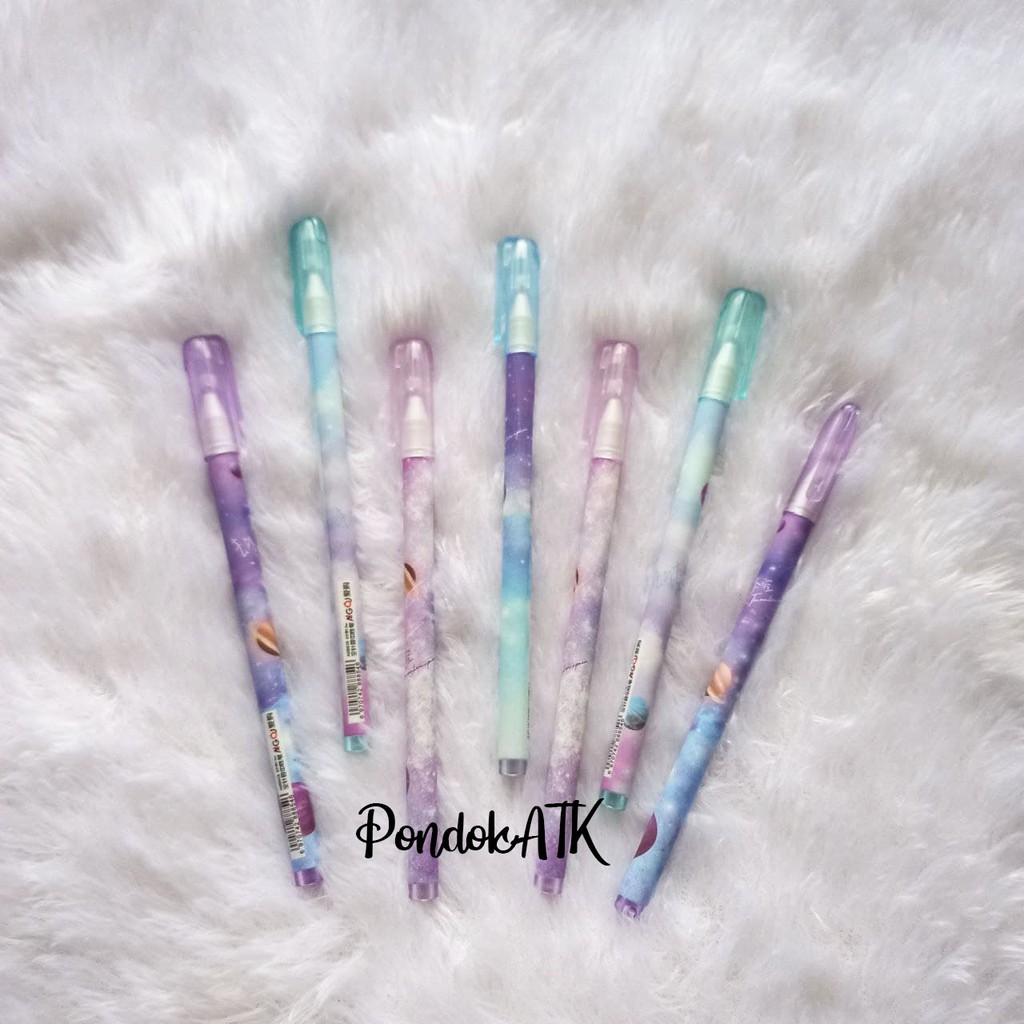 

Bolpen Gel Pulpen Gel cantik motif eceran