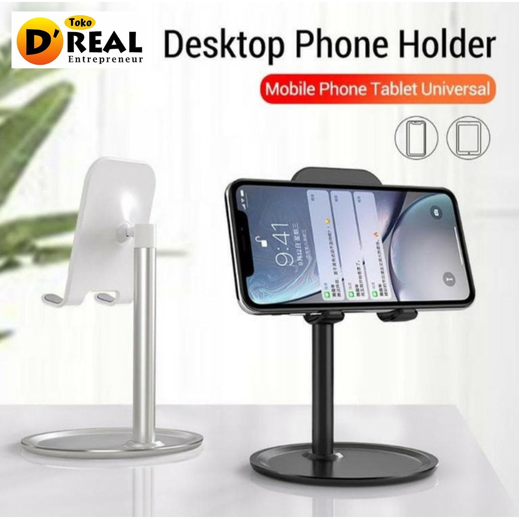 DUDUKAN HANDPHONE &amp; TABLET DESKTOP SUPPORT HOLDER K1