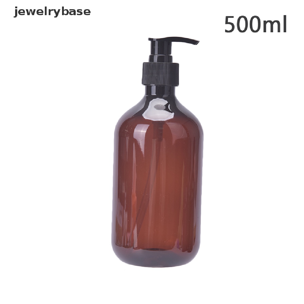 Botol Kosong Bahan Plastik Warna Hitam Untuk Sampel Lotion