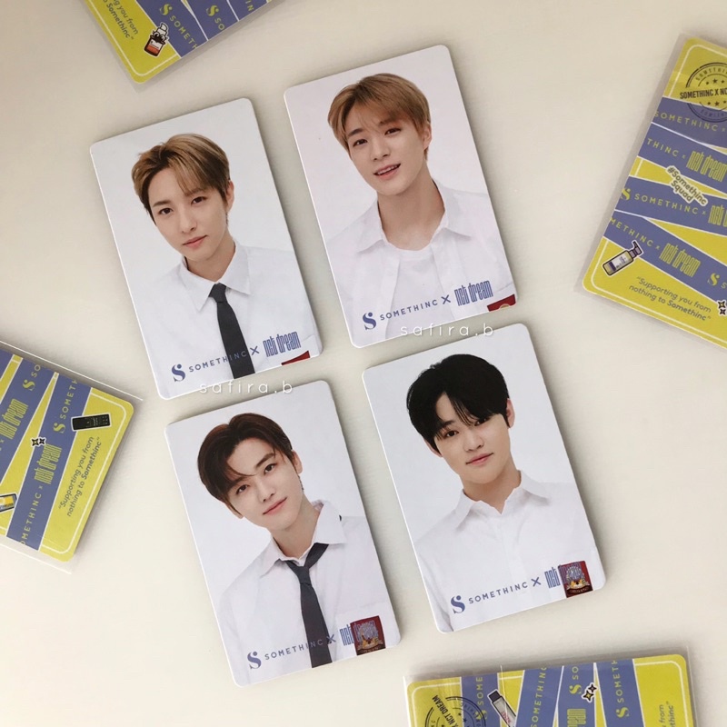 PC NCT DREAM x Somethinc Batch 1 Jeno, Jaemin, Renjun, Chenle