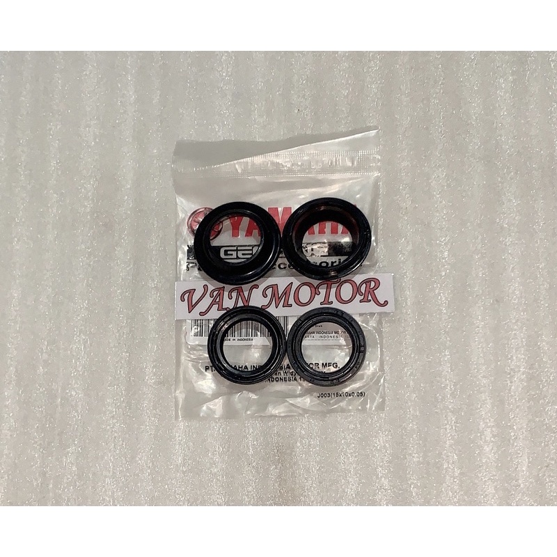 SEAL SHOCK SIL SOK SEAL ABU DEBU MIO J SOUL M3 JUPITER Z1 VEGA ZR MX XRIDE MATIC BEBEK SEMUA YAMAHA 1set 4pc