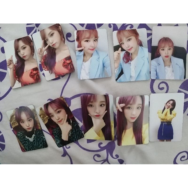 photocard yena iz*one iz one iam & i will bloom iz