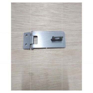 Grendel Overpall tempat gembok pintu staples / hasps murah PLAT SILVER