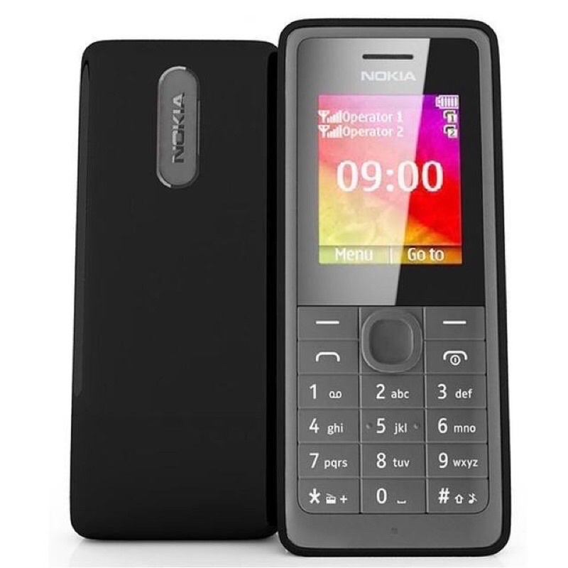 HANDPHONE  NOKIA 107 DUAL SIM NEW BAHASA INDONESIA