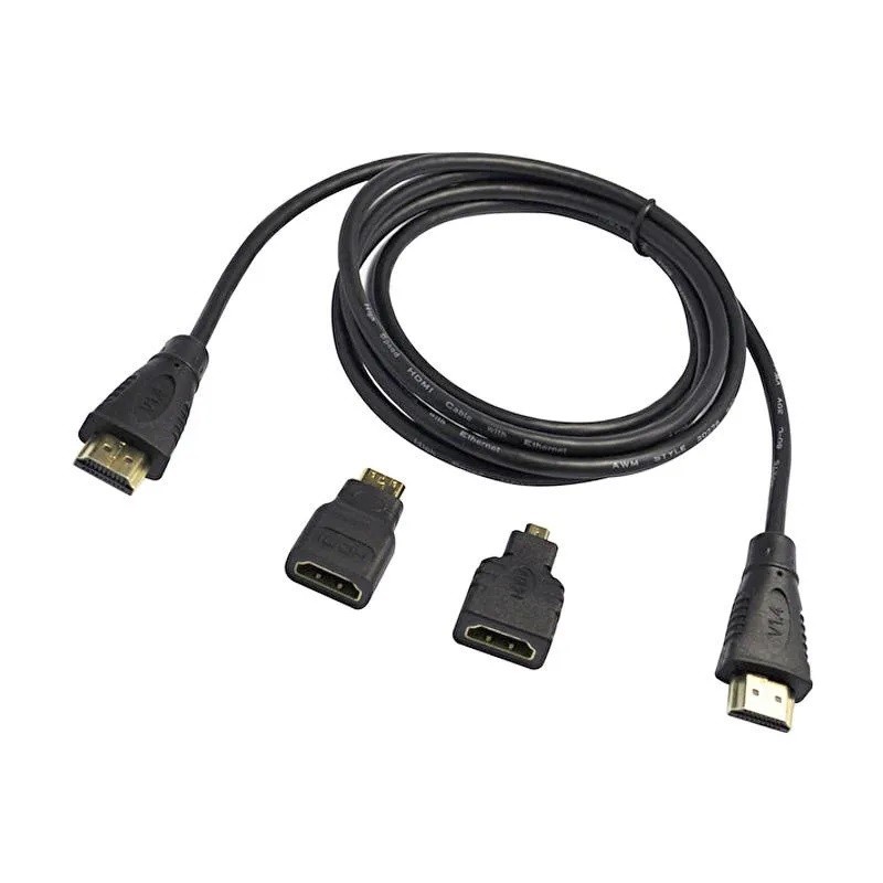 Kabel HDMI Male To Male 3 in 1 HDTV, Mini, Micro 1.5 M