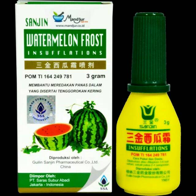 

Sanjin Watermelon Frost Insufflation