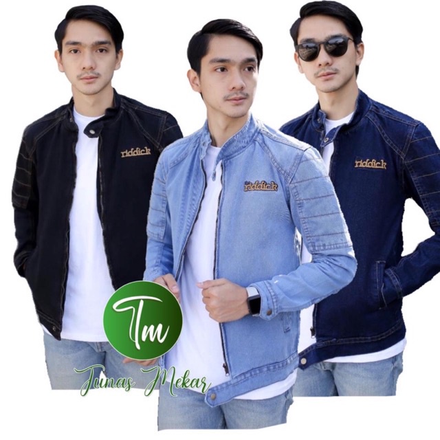 JAKET JEANS THE RDCK MMH LIST SIMPLE / TUNAS MEKAR