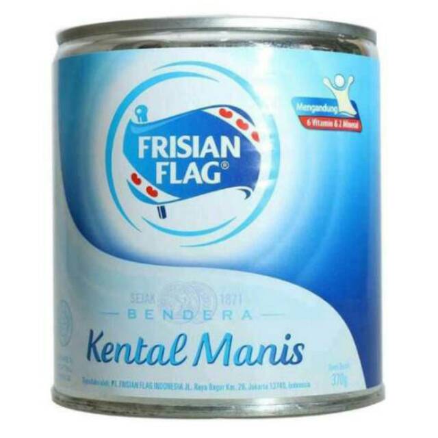 Frisian Flag Susu Kental Manis 375 Ml Shopee Indonesia