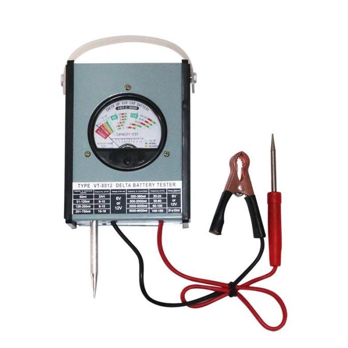 Baterai Battery Batere Tester DELTA FUKUSHIMA Alat Tes Aki Accu Analog