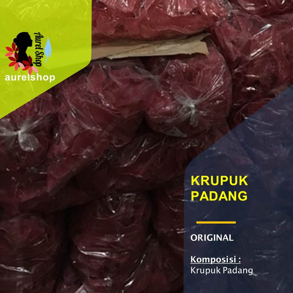 Krupuk Padang Mentah kemasan bal