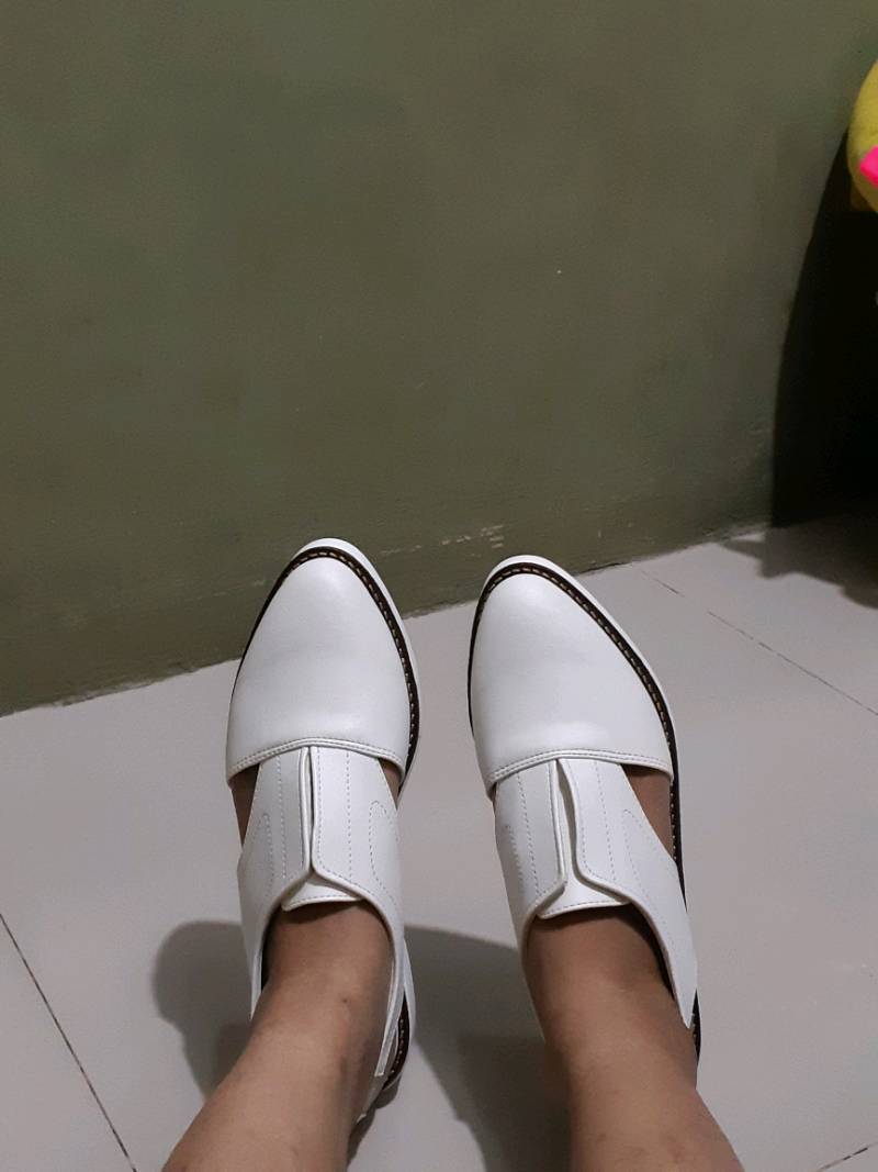 Arskaprojects Sepatu Sandal Wanita Terbaru Handmade Bandung Sabha Ox White