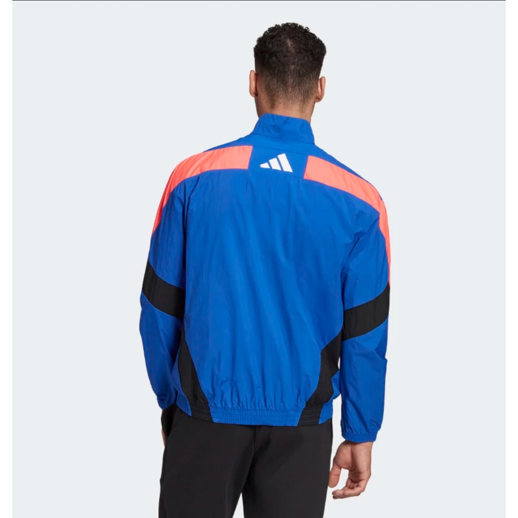 Adidas Woven Tape Track Water Repellent Jacket FS4048 Jaket Original