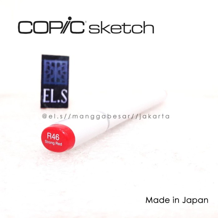 

Jualan Copic Sketch Marker R46 (Csm) Limited
