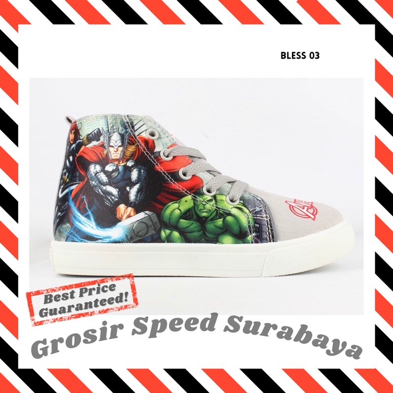 Loggo Sepatu Anak Avengers Bless 03