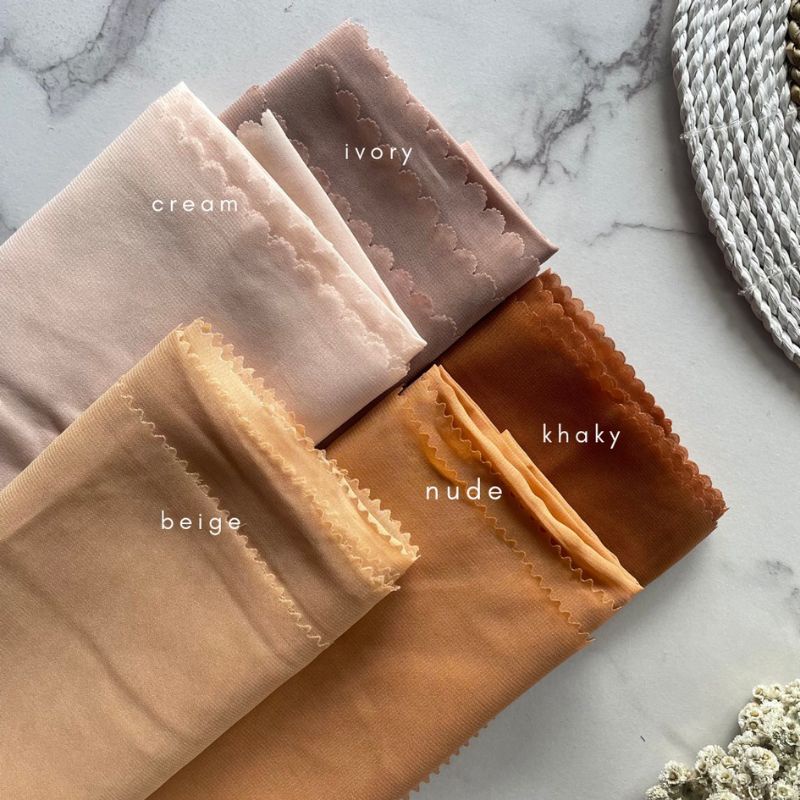 Jilbab Segiempat Laser Cut Uk 130x130 CM Fashion Wanita Muslimah Kekinian-1