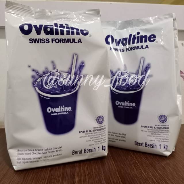 

BUBUK MINUMAN OVALTINE SWISS 1kg