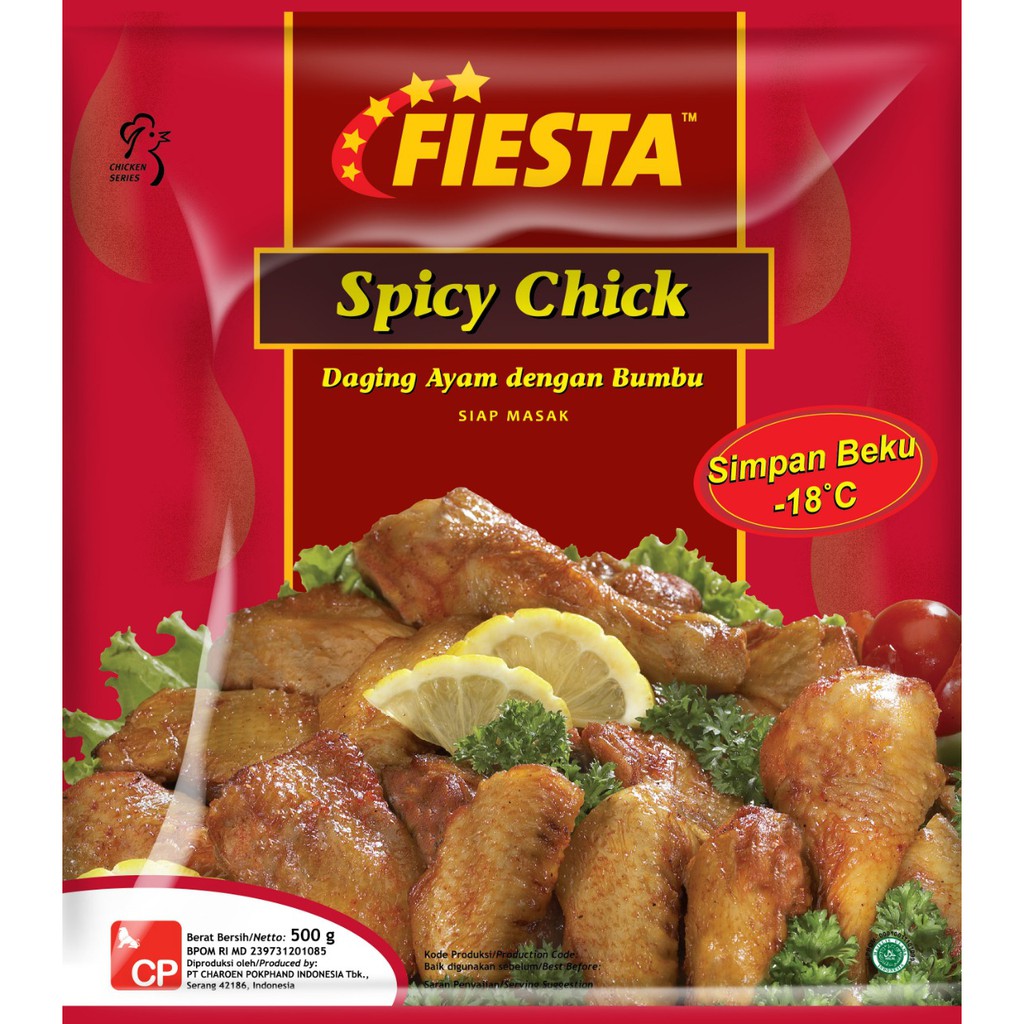 

FIESTA DS SPICY CHICK 500 G